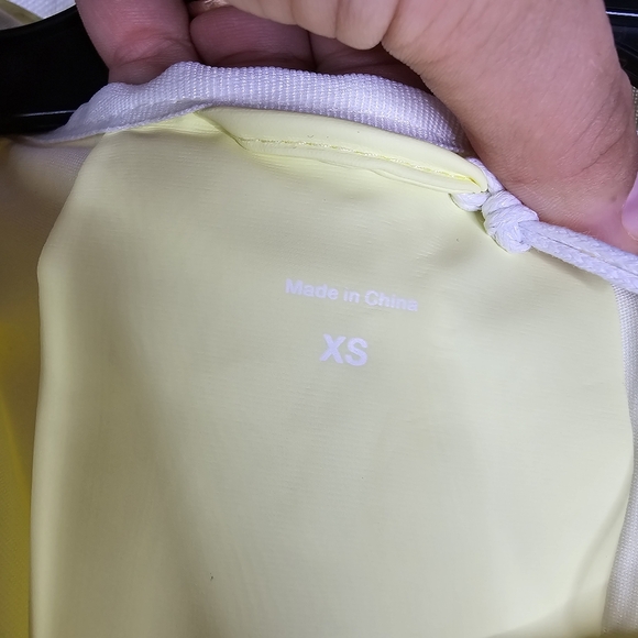 Rains Belted Curve Jacket Straw Yellow Womens XS Rain Coat Waterproof Trench - Picture 10 of 10